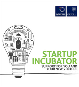 Publication cover image from Startup Incubator brochure file