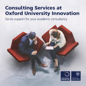Publication cover image from Consulting Services at Oxford University Innovation file