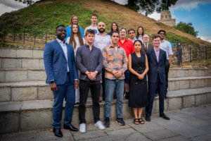 Group photo of the Quantum Dice team